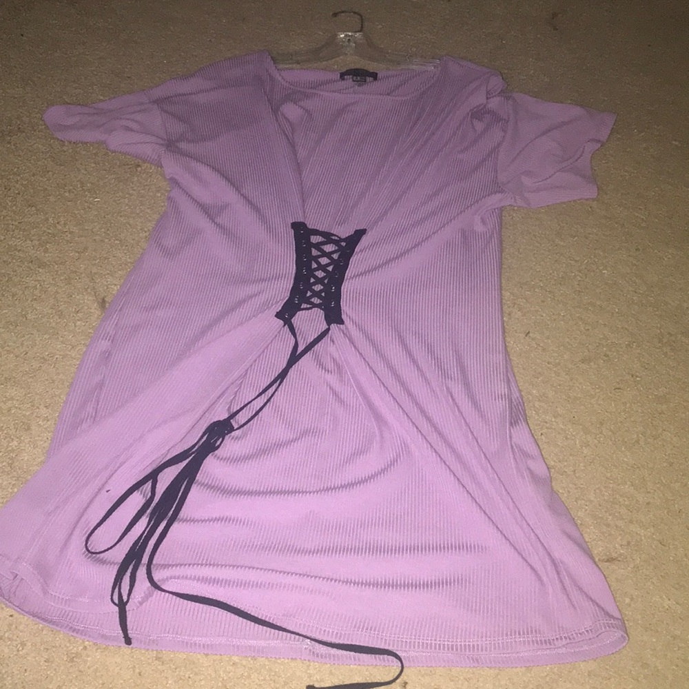 Lavender T-shirt Dress Forever21+